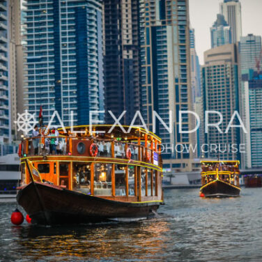 Alexandra Dhows Cruising in Dubai Marina